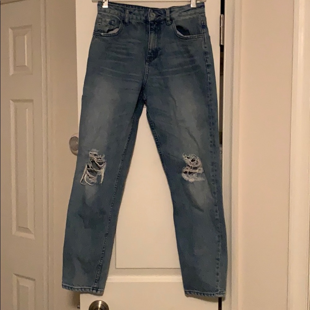 Forever 21 Ripped Jeans